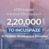 M3M Leases 220,000 Sq. Ft. to Incuspaze in Gurugram’s M3M Urbana Premium