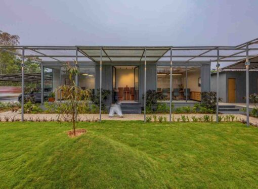 Revolutionizing Workspace Design: Ahmedabad’s Shipping Container Office is a Marvel of Sustainability and Style