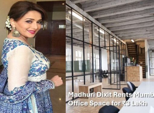 Madhuri Dixit Rents Out Mumbai Office Space for ₹3 Lakh Monthly