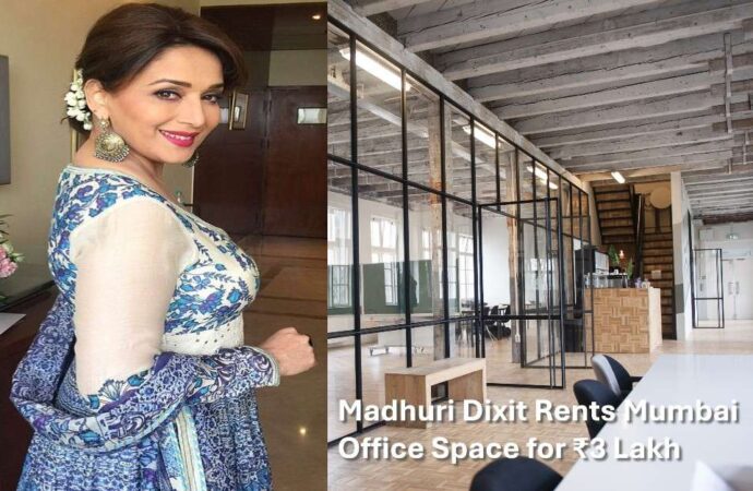 Madhuri Dixit Rents Out Mumbai Office Space for ₹3 Lakh Monthly