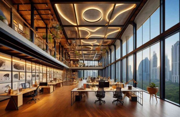 A Stunning 6,000 sq. ft. Workspace in Nariman Point Blends Art and Functionality