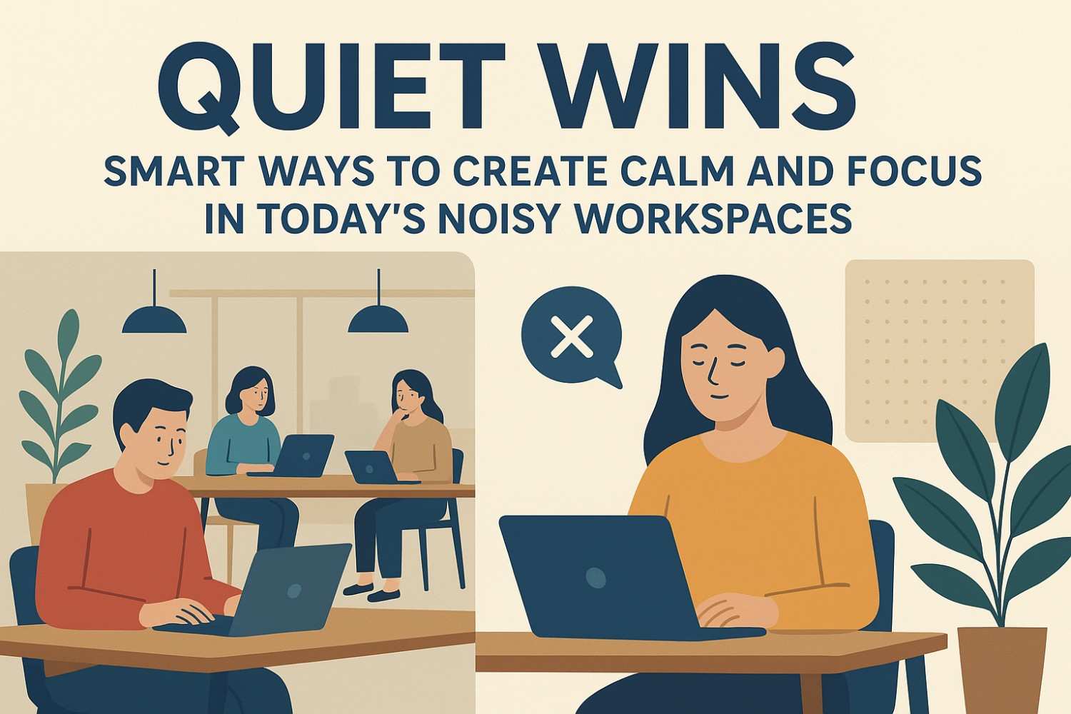 Noise Reduction Tips for Productive Coworking Spaces