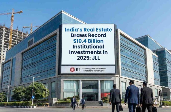 India’s Real Estate Draws Record $10.4 Billion Institutional Investments in 2025: JLL