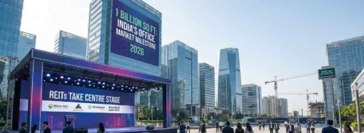 India’s Office Market Nears 1 Billion Sq Ft as REITs Take Centre Stage in 2026