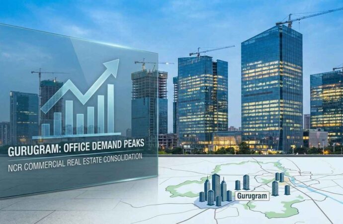 Gurugram Drives NCR’s Commercial Real Estate Consolidation as Office Demand Peaks
