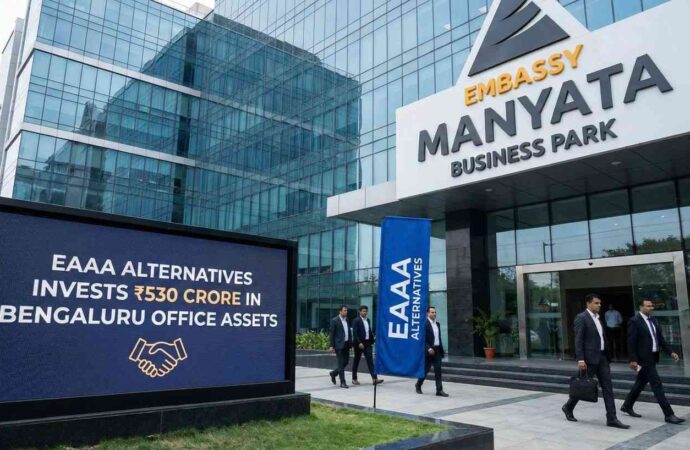 EAAA Alternatives Strengthens Bengaluru Office Play With ₹530 Crore Deal at Embassy Manyata