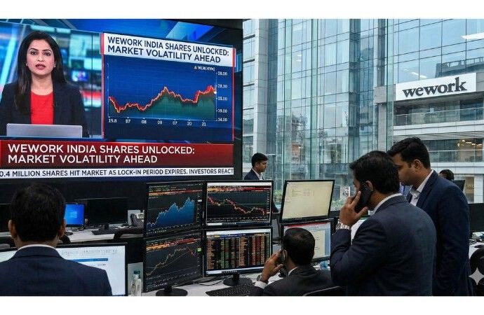 WeWork India Faces Market Test as Lock-In Expires, Unlocking 10.4 Million Shares