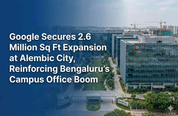 Google Secures 2.6 Million Sq Ft Expansion at Alembic City, Reinforcing Bengaluru’s Campus Office Boom