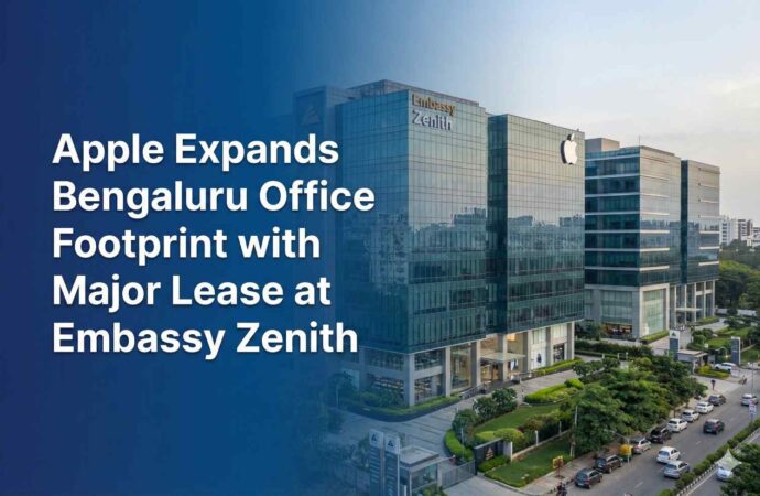 Apple Expands Bengaluru Office Footprint with Major Lease at Embassy Zenith