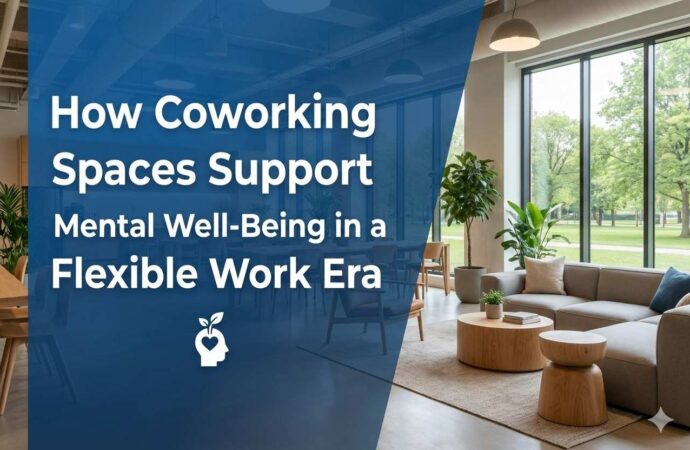 How Coworking Spaces Support Mental Well-Being in a Flexible Work Era