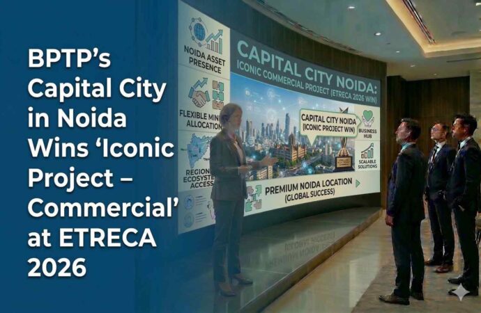 BPTP’s Capital City in Noida Wins ‘Iconic Project – Commercial’ at ETRECA 2026