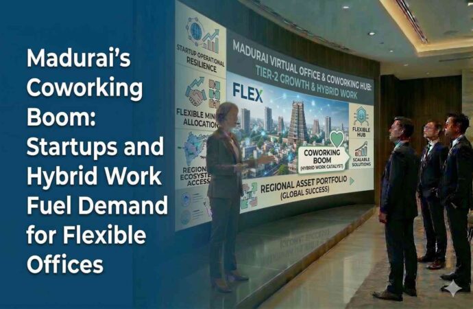 Madurai’s Coworking Boom: Startups and Hybrid Work Fuel Demand for Flexible Offices