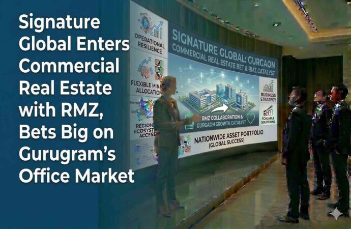 Signature Global Enters Commercial Real Estate with RMZ, Bets Big on Gurugram’s Office Market