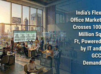 India’s Flex Office Market Crosses 100 Million Sq Ft, IPowered by IT and GCC Demand