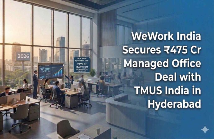 WeWork India Secures ₹475 Cr Managed Office Deal with TMUS India in Hyderabad