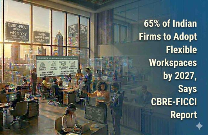 65% of Indian Firms to Adopt Flexible Workspaces by 2027, Says CBRE-FICCI Report