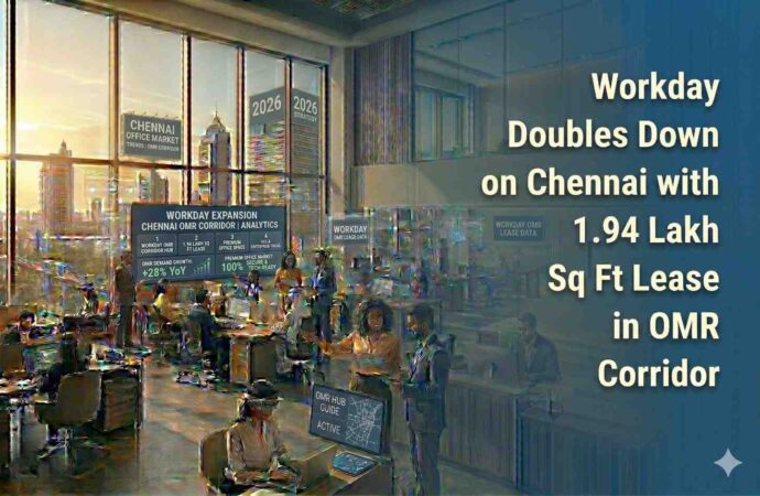 Workday Doubles Down on Chennai with 1.94 Lakh Sq Ft Lease in OMR Corridor