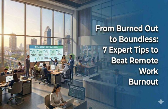 From Burned Out to Boundless: 7 Expert Tips to Beat Remote Work Burnout