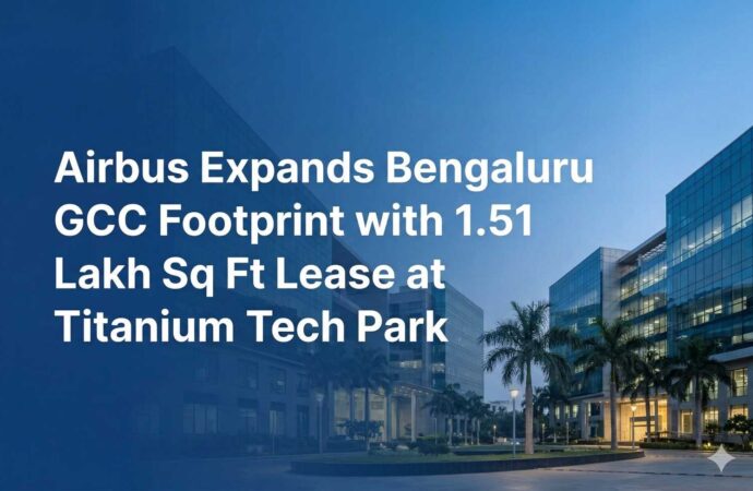 Airbus Expands Bengaluru GCC Footprint with 1.51 Lakh Sq Ft Lease at Titanium Tech Park