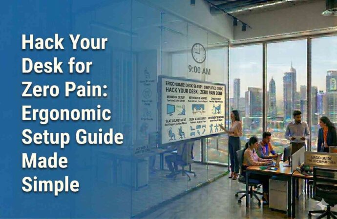 Hack Your Desk for Zero Pain: Ergonomic Setup Guide Made Simple