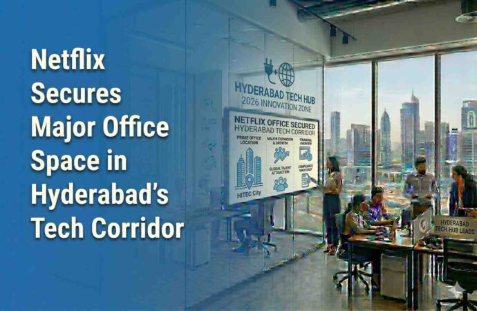 Netflix Secures Major Office Space in Hyderabad’s Tech Corridor