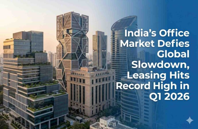 India’s Office Market Defies Global Slowdown, Leasing Hits Record High in Q1 2026