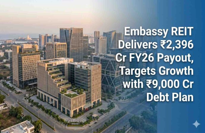 Embassy REIT Delivers ₹2,396 Cr FY26 Payout, Targets Growth with ₹9,000 Cr Debt Plan