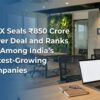 DevX Seals ₹850 Crore Tower Deal and Ranks 8th Among India’s Fastest-Growing Companies