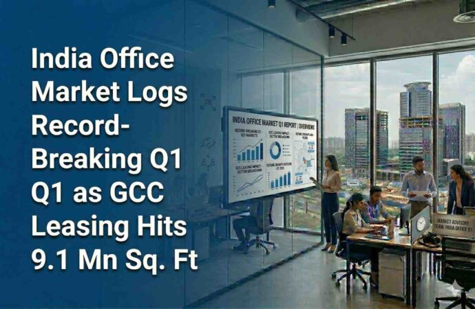 India Office Market Logs Record-Breaking Q1 as GCC Leasing Hits 9.1 Mn Sq. Ft