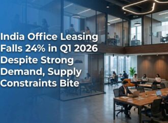 India Office Leasing Falls 24% in Q1 2026 Despite Strong Demand, Supply Constraints Bite