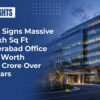 Uber Signs Massive 9 Lakh Sq Ft Hyderabad Office Deal Worth ₹839 Crore Over 10 Years