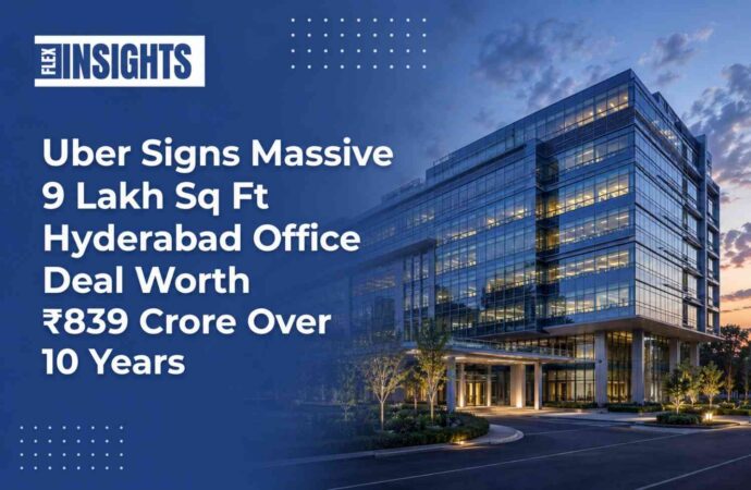Uber Signs Massive 9 Lakh Sq Ft Hyderabad Office Deal Worth ₹839 Crore Over 10 Years