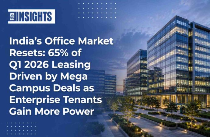 India’s Office Market Resets: 65% of Q1 2026 Leasing Driven by Mega Campus Deals as Enterprise Tenants Gain More Power