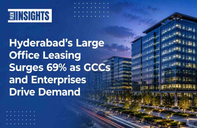 Hyderabad’s Large Office Leasing Surges 69% as GCCs and Enterprises Drive Demand