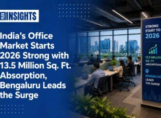 India’s Office Market Starts 2026 Strong with 13.5 Million Sq. Ft. Absorption, Bengaluru Leads the Surge