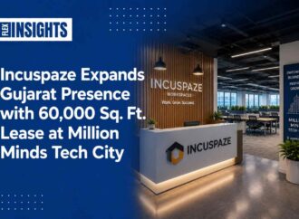 Incuspaze Expands Gujarat Presence with 60,000 Sq. Ft. Lease at Million Minds Tech City