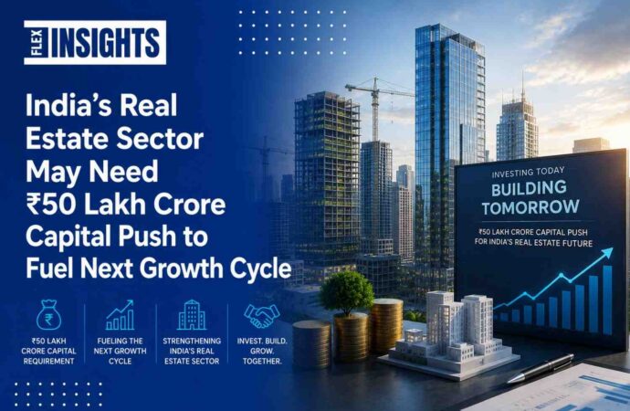 India’s Real Estate Sector May Need ₹50 Lakh Crore Capital Push to Fuel Next Growth Cycle