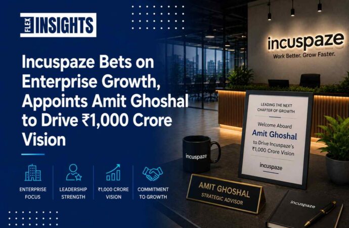 Incuspaze Bets on Enterprise Growth, Appoints Amit Ghoshal to Drive ₹1,000 Crore Vision