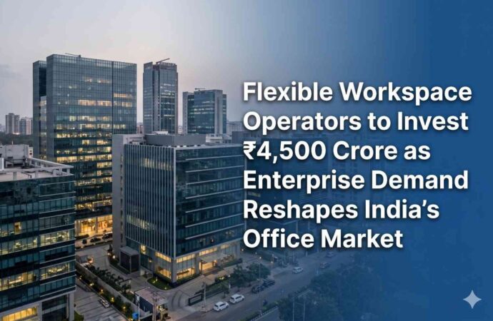Flexible Workspace Operators to Invest ₹4,500 Crore as Enterprise Demand Reshapes India’s Office Market