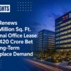 TCS Renews 1.47 Million Sq. Ft. Chennai Office Lease in ₹1,420 Crore Bet on Long-Term Workplace Demand