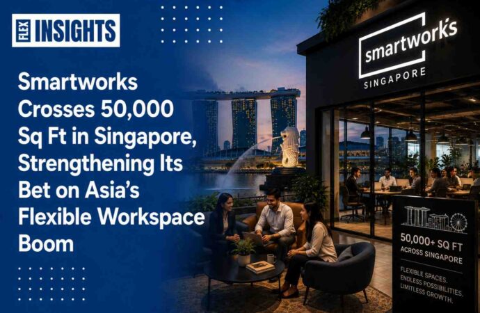 Smartworks Crosses 50,000 Sq Ft in Singapore, Strengthening Its Bet on Asia’s Flexible Workspace Boom