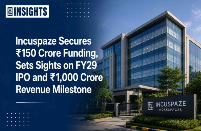 Incuspaze Secures ₹150 Crore Funding, Sets Sights on FY29 IPO and ₹1,000 Crore Revenue Milestone