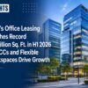 India’s Office Leasing Reaches Record 43 Million Sq. Ft. in H1 2026 as GCCs and Flexible Workspaces Drive Growth