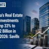 India’s Real Estate PE Investments Jump 33% to $3.2 Billion in H1 2026: Savills