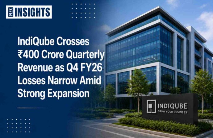 IndiQube Crosses ₹400 Crore Quarterly Revenue as Q4 FY26 Losses Narrow Amid Strong Expansion