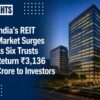 India’s REIT Market Surges as Six Trusts Return ₹3,136 Crore to Investors