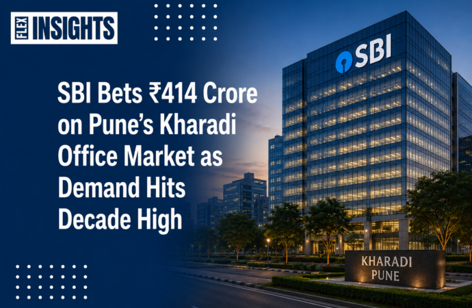 SBI Bets ₹414 Crore on Pune’s Kharadi Office Market as Demand Hits Decade High