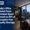 India’s Office Market Faces Premium Space Crunch as 40% of Occupiers Fear Quality Shortage