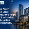 Asia Pacific Real Estate Investment Surges 27% as Premium Offices Gain Ground: CBRE