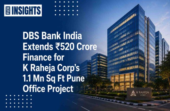 DBS Bank India Extends ₹520 Crore Finance for K Raheja Corp’s 1.1 Mn Sq Ft Pune Office Project